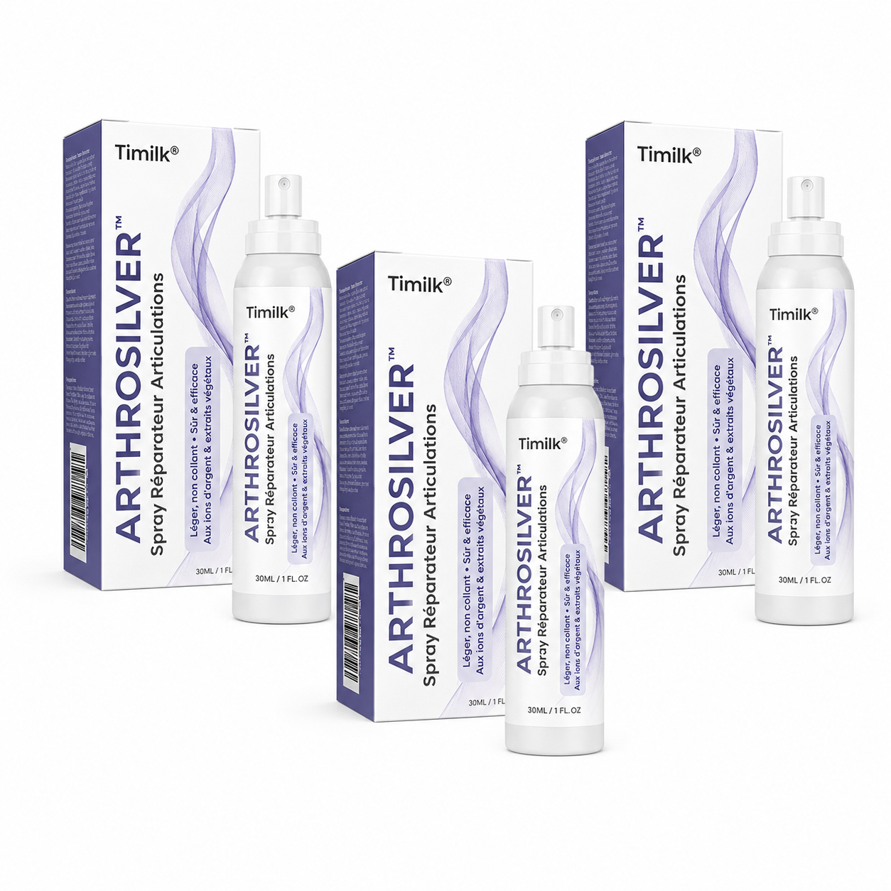 ArthroSilver™ Spray Réparateur Articulations aux Ions d’Argent | Réparez les articulations et stoppez la douleur en 3 minutes !