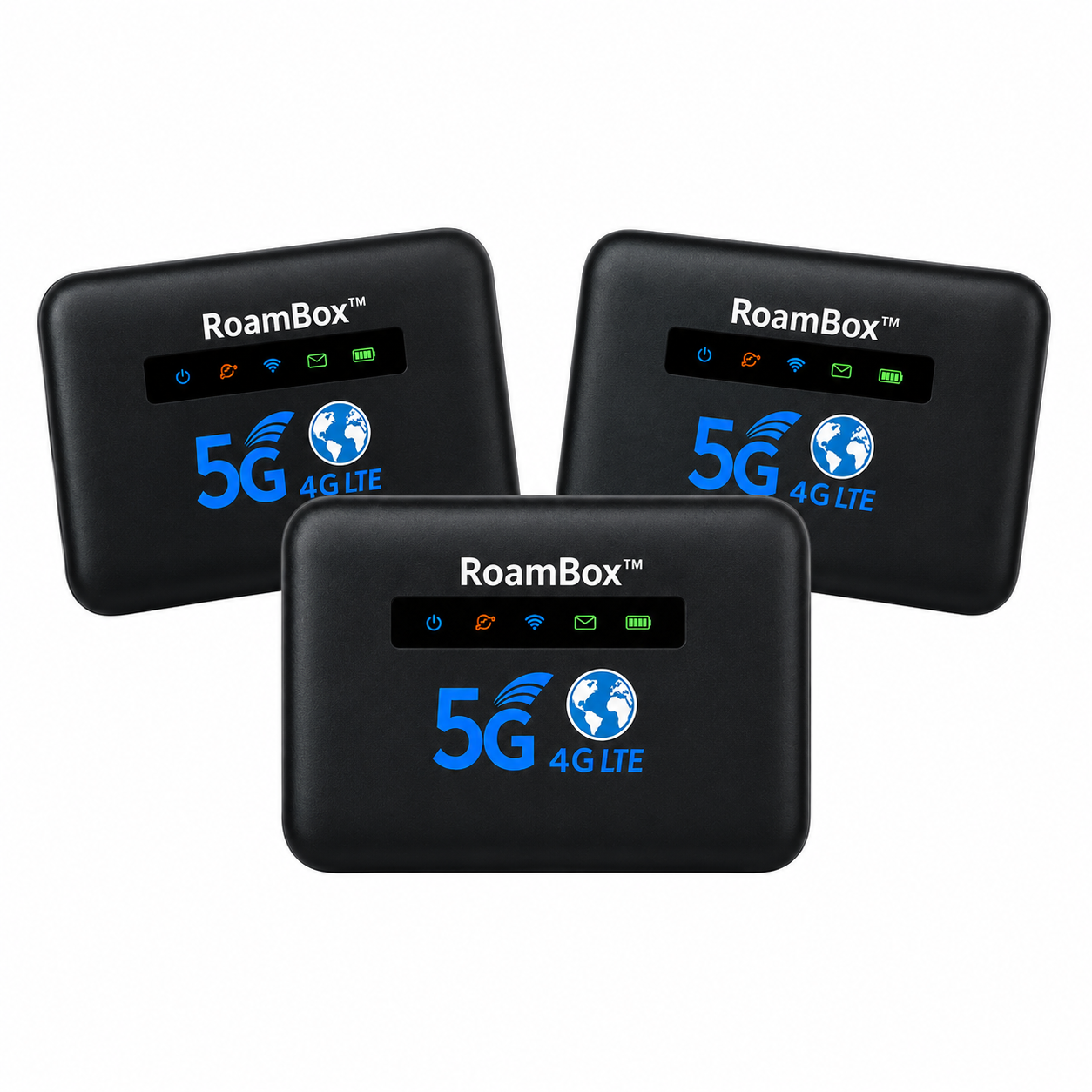 RoamBox™ Routeur Wi-Fi Mondial | Débloquez un internet ultra-rapide dans plus de 150 pays en moins de 5 secondes !