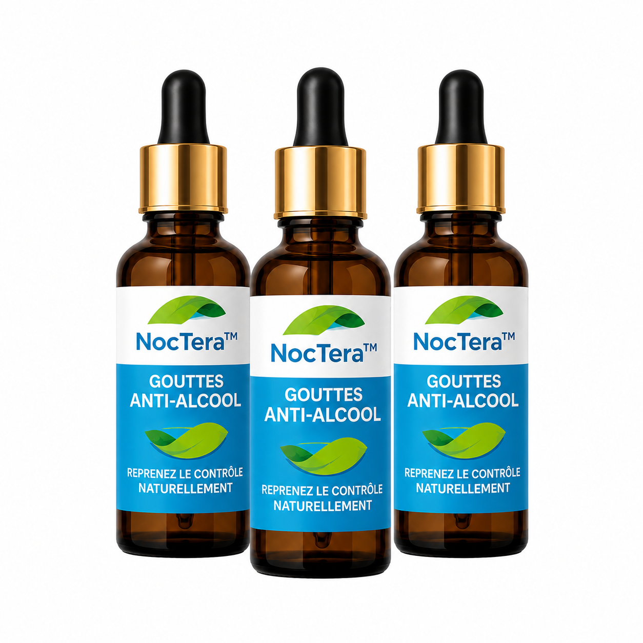 NocTera™ Gouttes Anti-Alcool | Aide à réduire les envies d’alcool en seulement 7 jours !
