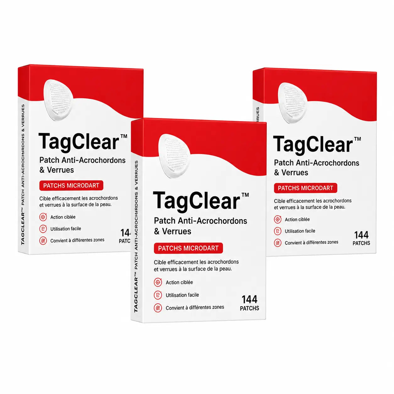 TagClear™ Patch Anti-Acrochordons & Verrues | Effacez les excroissances visibles en quelques jours, sans douleur ni congélation !
