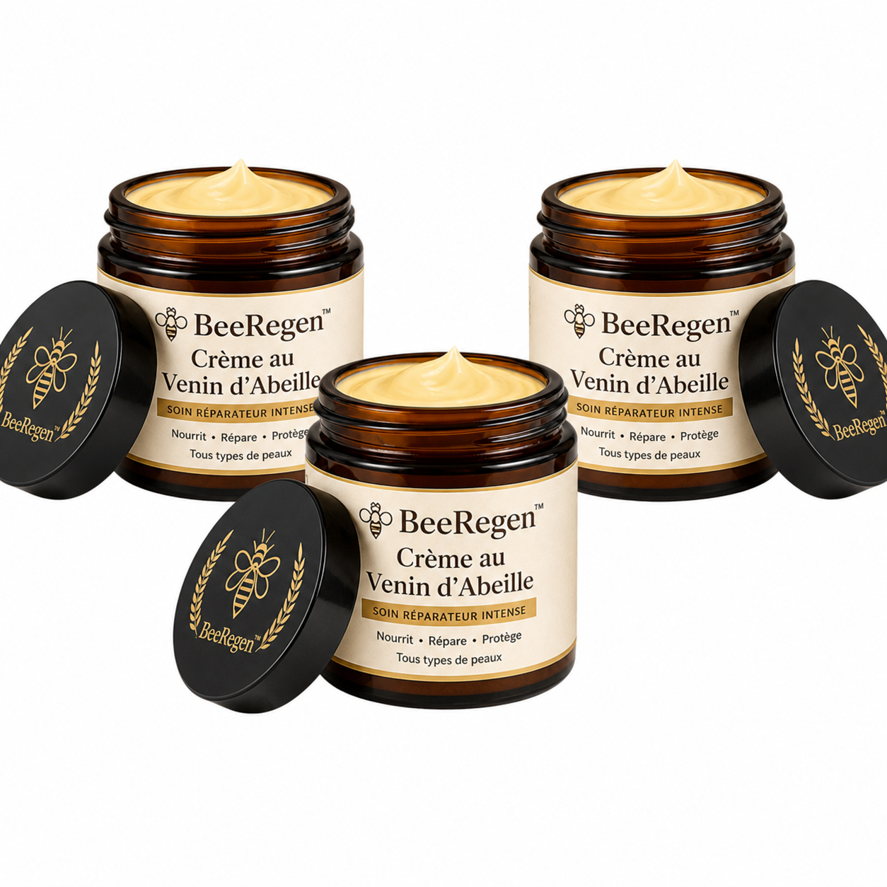 BeeRegen™ Crème au Venin d'Abeille | Répare votre peau en 24 heures!