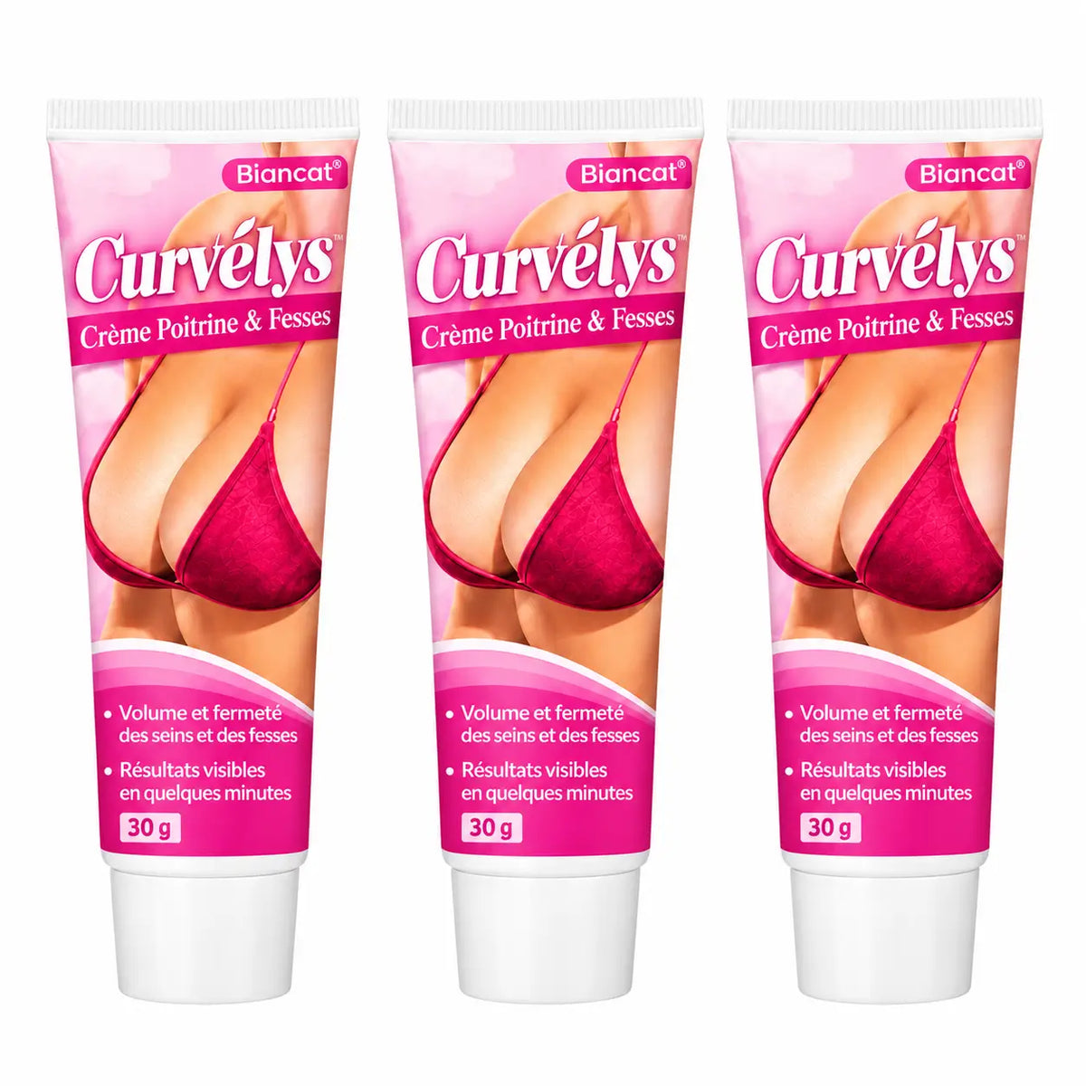 Curvélys™ Crème Poitrine & Fesses | Augmentez vos formes en quelques minutes et affichez un volume irrésistible !