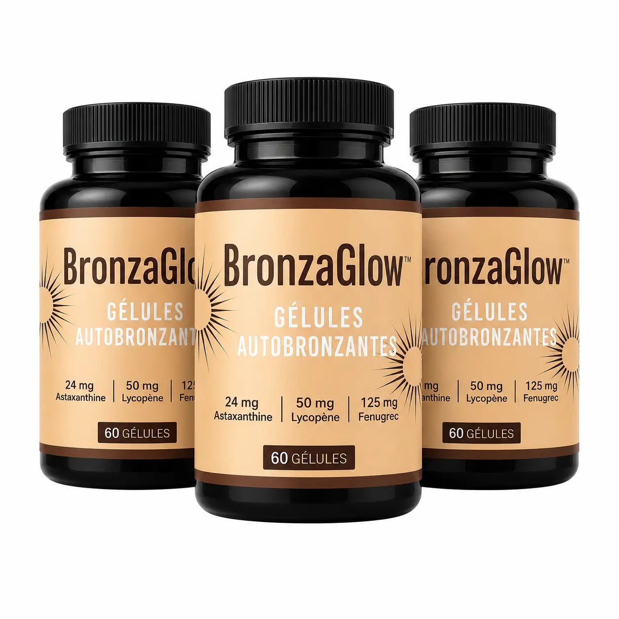 BronzaGlow™ Gélules Autobronzantes | Obtenez un teint hâlé et uniforme en 2 semaines, sans soleil !