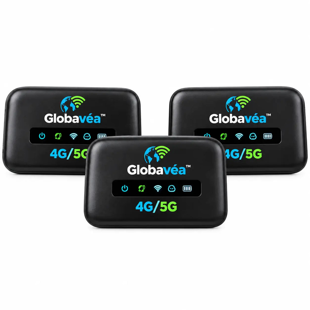 Globavéa™ Routeur WiFi Mondial | Internet 4G/5G dans 196 pays en 5 secondes chrono, sans surcoût !