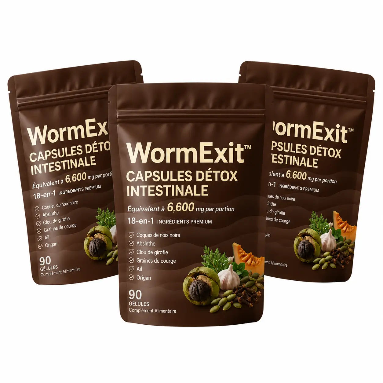 WormExit™ Capsules Détox Intestinale | Fini le ventre gonflé, la fatigue inexpliquée et le brouillard mental. Un système digestif enfin libéré des parasites en 14 jours !