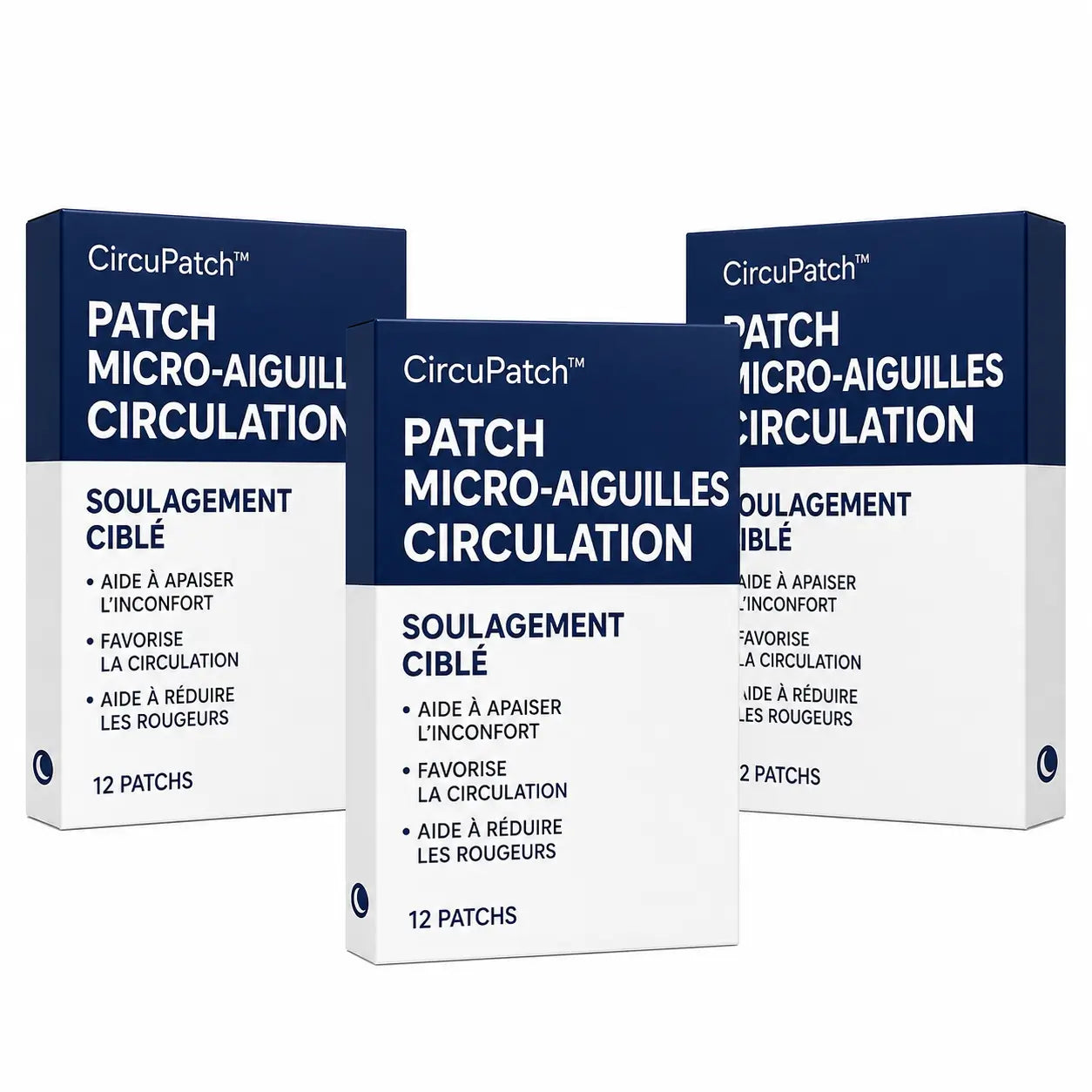 CircuPatch™ Patch Micro-Aiguilles Circulation | Soulagez les jambes lourdes, gonflées et douloureuses dès la première nuit !