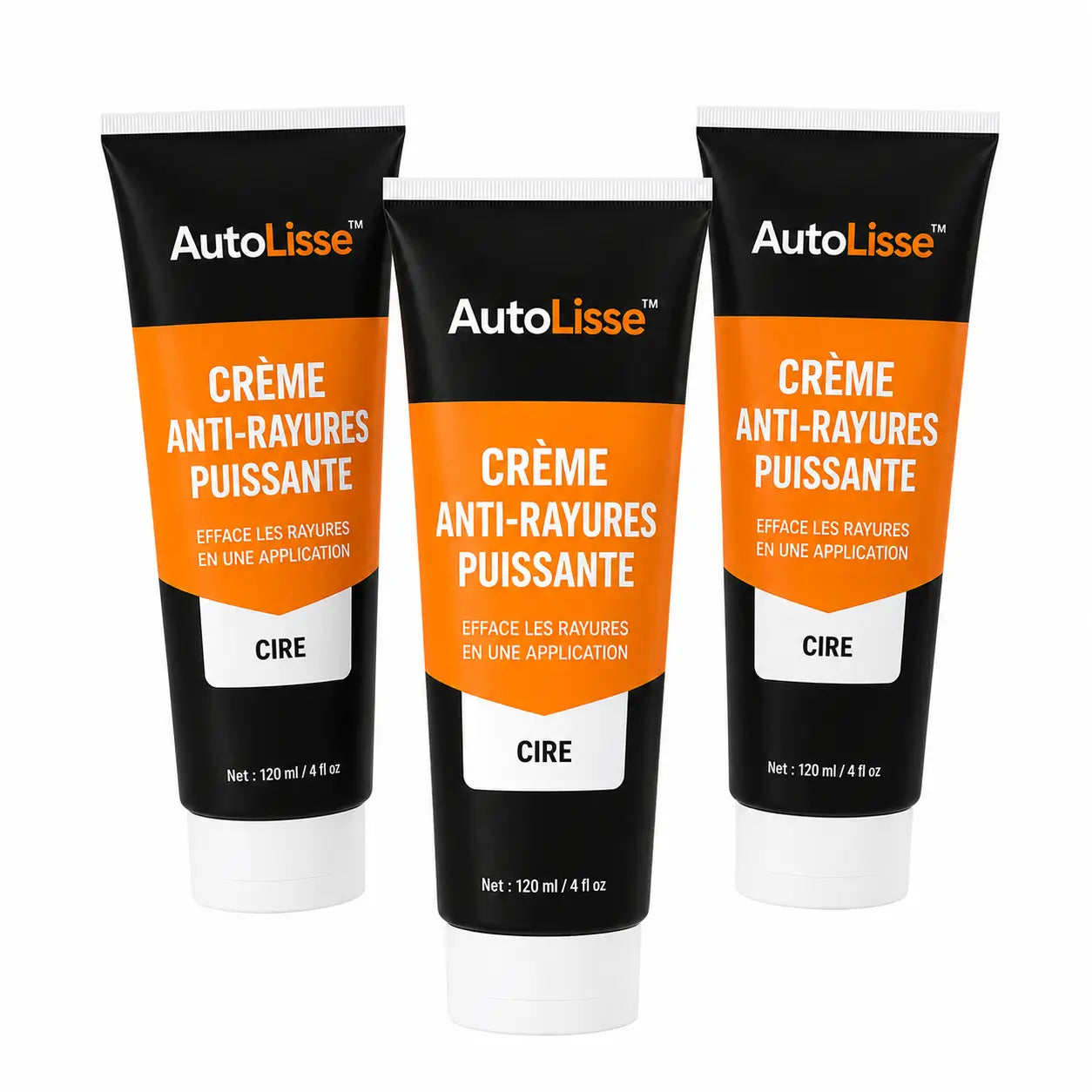 AutoLisse™ Crème Anti-Rayures | Effacez rayures et éraflures en quelques secondes, sans carrossier !