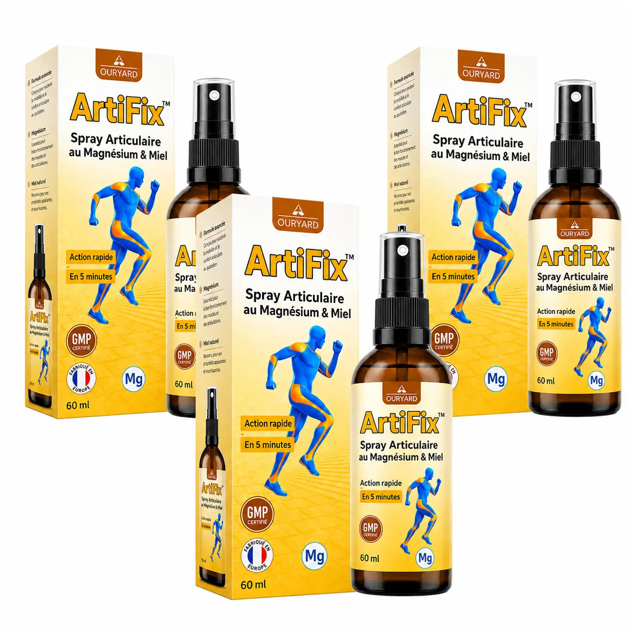 ArtiFix™ Spray Articulaire au Magnésium & Miel | Répare vos articulations et élimine la douleur en 10 minutes !