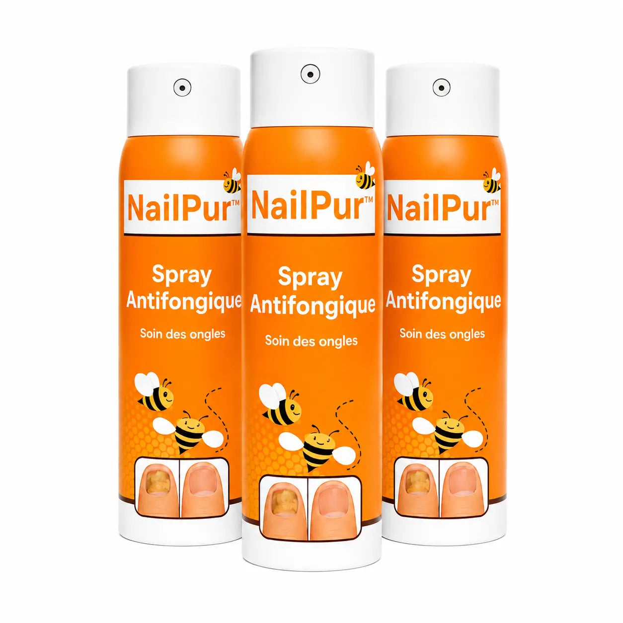 NailPur™ Spray Antifongique | Éliminez 99 % des mycoses des ongles en seulement 7 jours !