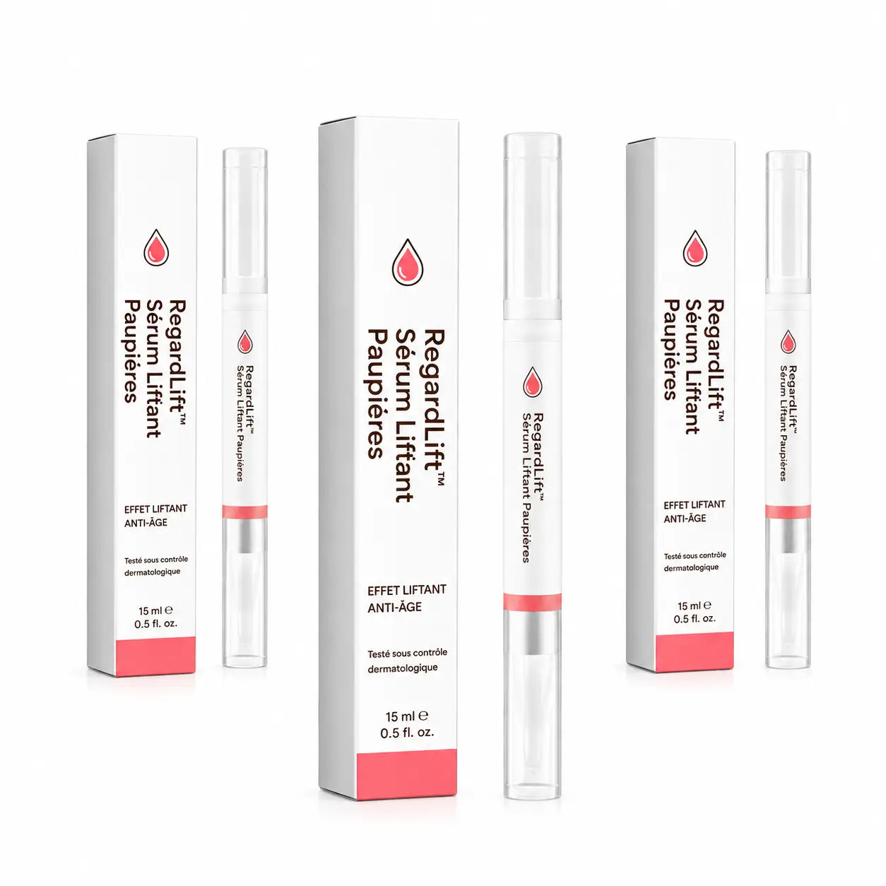 RegardLift™ Sérum Liftant Paupières | Soutenez un regard plus frais et plus ouvert, sans ruban adhésif ni intervention !