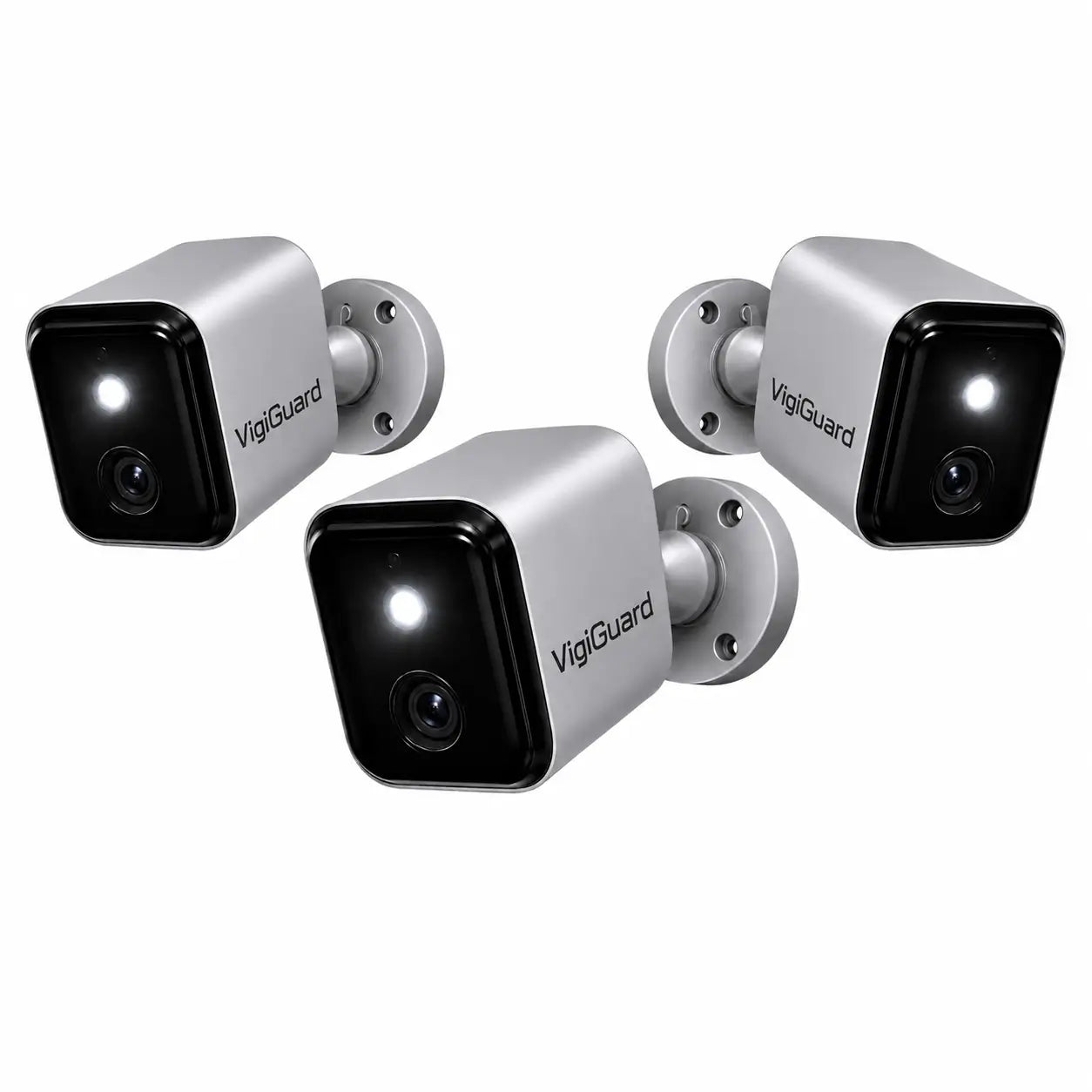 VigiGuard™ Caméra de Surveillance Sans Fi | Voyez tout en 4K et sachez ce qui se passe chez vous, 24h/24 !