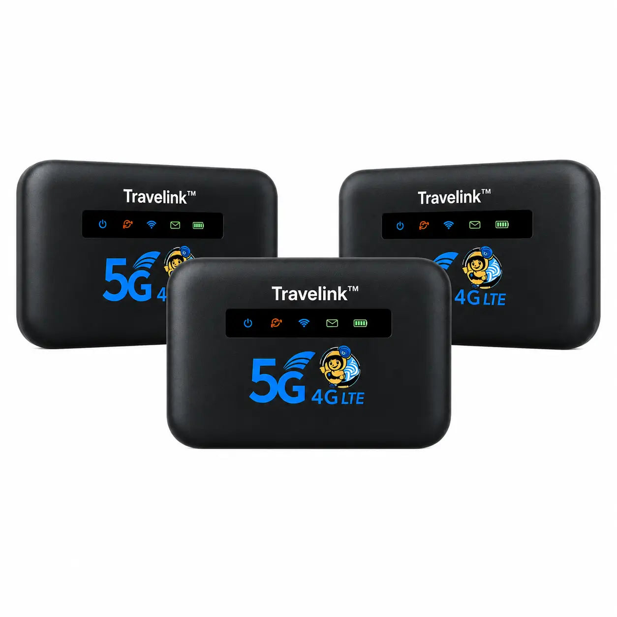 Travelink™ Boîtier WiFi Mondial | Internet partout, zéro roaming, connexion instantanée dans plus de 196 pays !