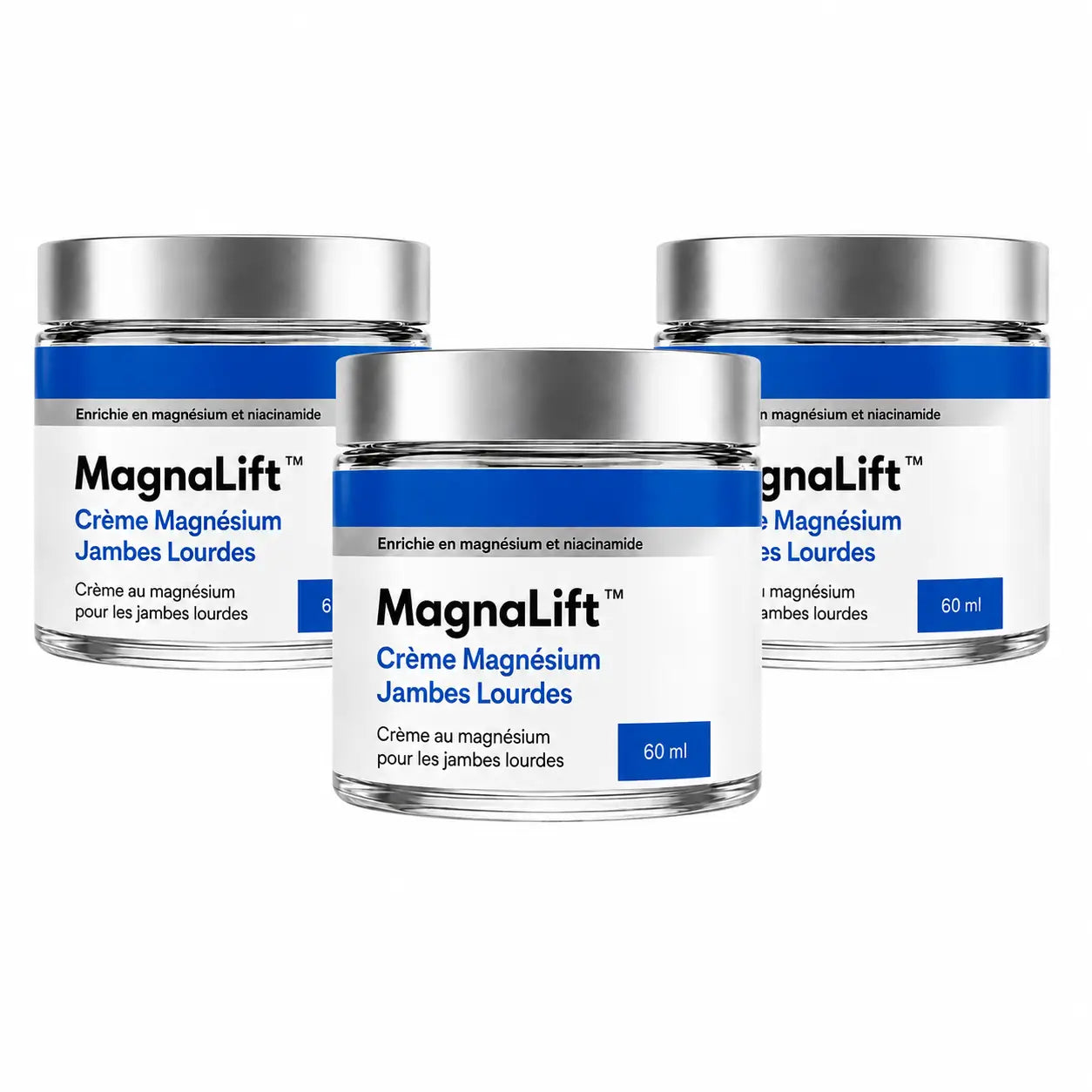 MagnaLift™ Crème Magnésium Jambes Lourdes | Réduisez le gonflement des jambes en seulement 15 minutes !