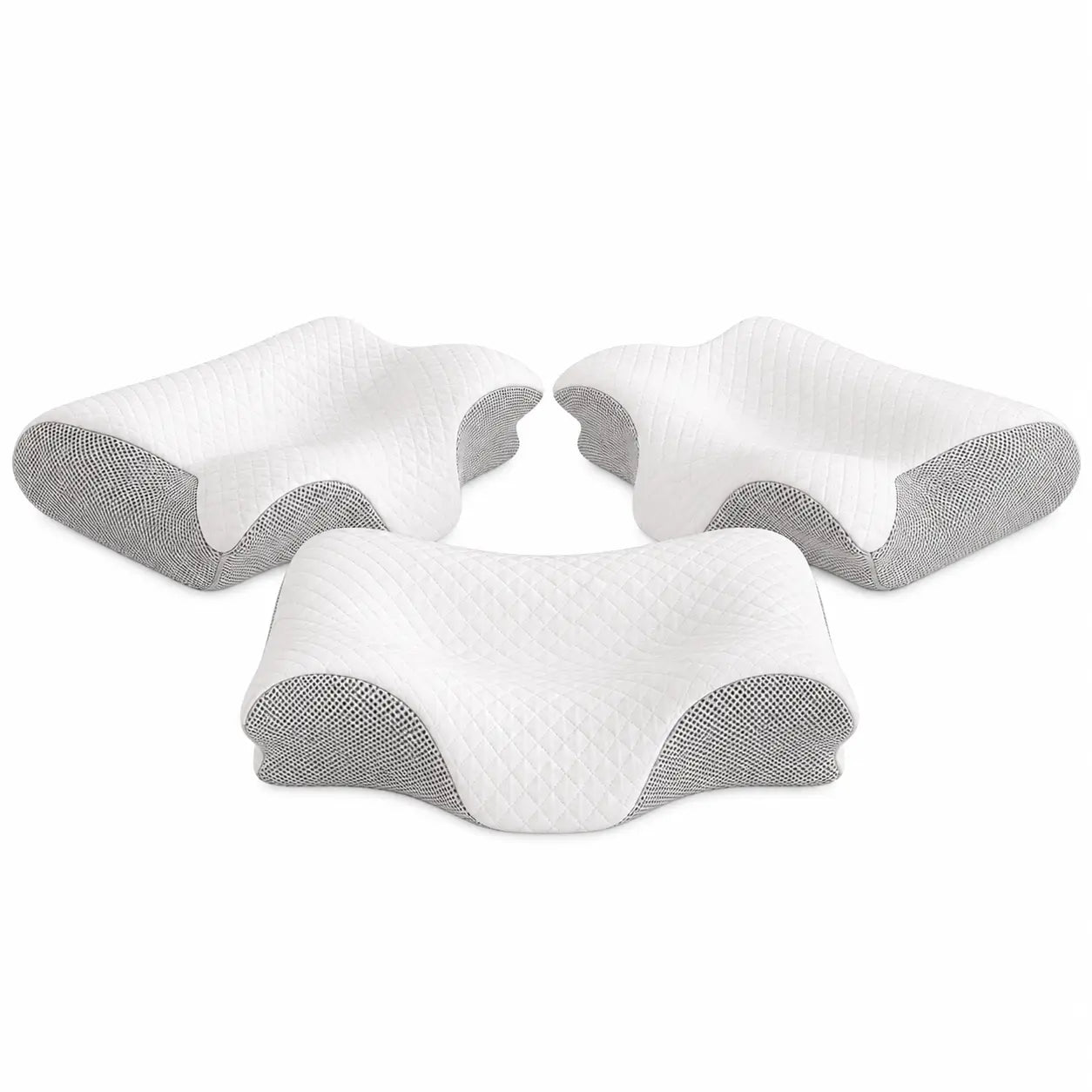 Cerviora™ Oreiller Cervical Orthopédique Révolutionnaire | Éliminez ronflements et douleurs cervicales dès la première nuit !