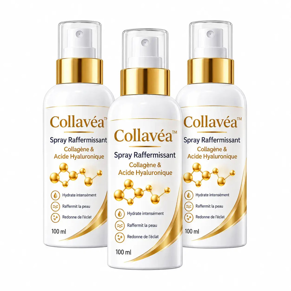 Collavéa™ Spray Raffermissant Collagène & Acide Hyaluronique | Repulpez, hydratez et liftez votre peau sans aiguille ni chirurgie !