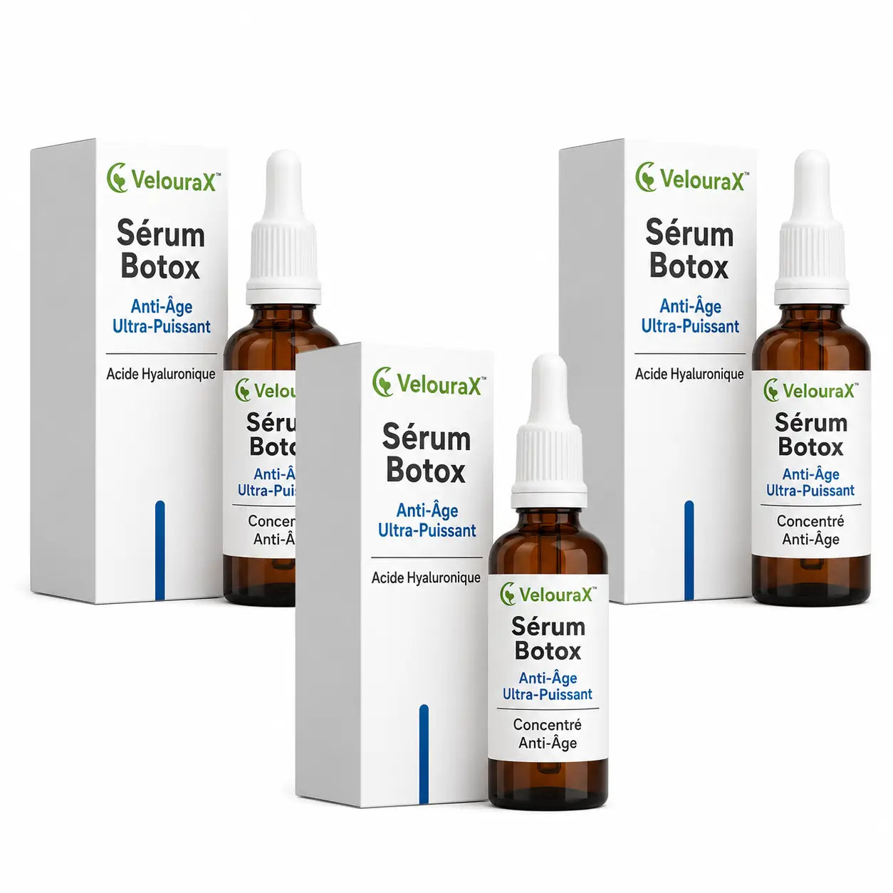 VelouraX™ Sérum Botox Anti-Âge Ultra-Puissant | Lisse 98 % des rides en 15h – Sans piqûre, sans chirurgie !