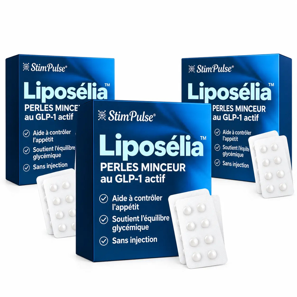 Liposélia™ Perles Minceur au GLP-1 Actif | Perdez 6 kilos de graisse en 5 jours sans régime ni piqûre!