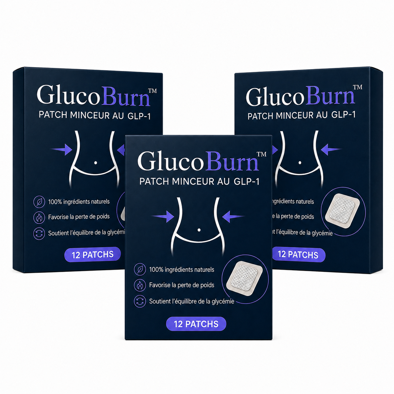 GlucoBurn™ Patch Minceur au GLP-1 | Perdez jusqu’à 4,3 kilos de graisse en 5 jours!