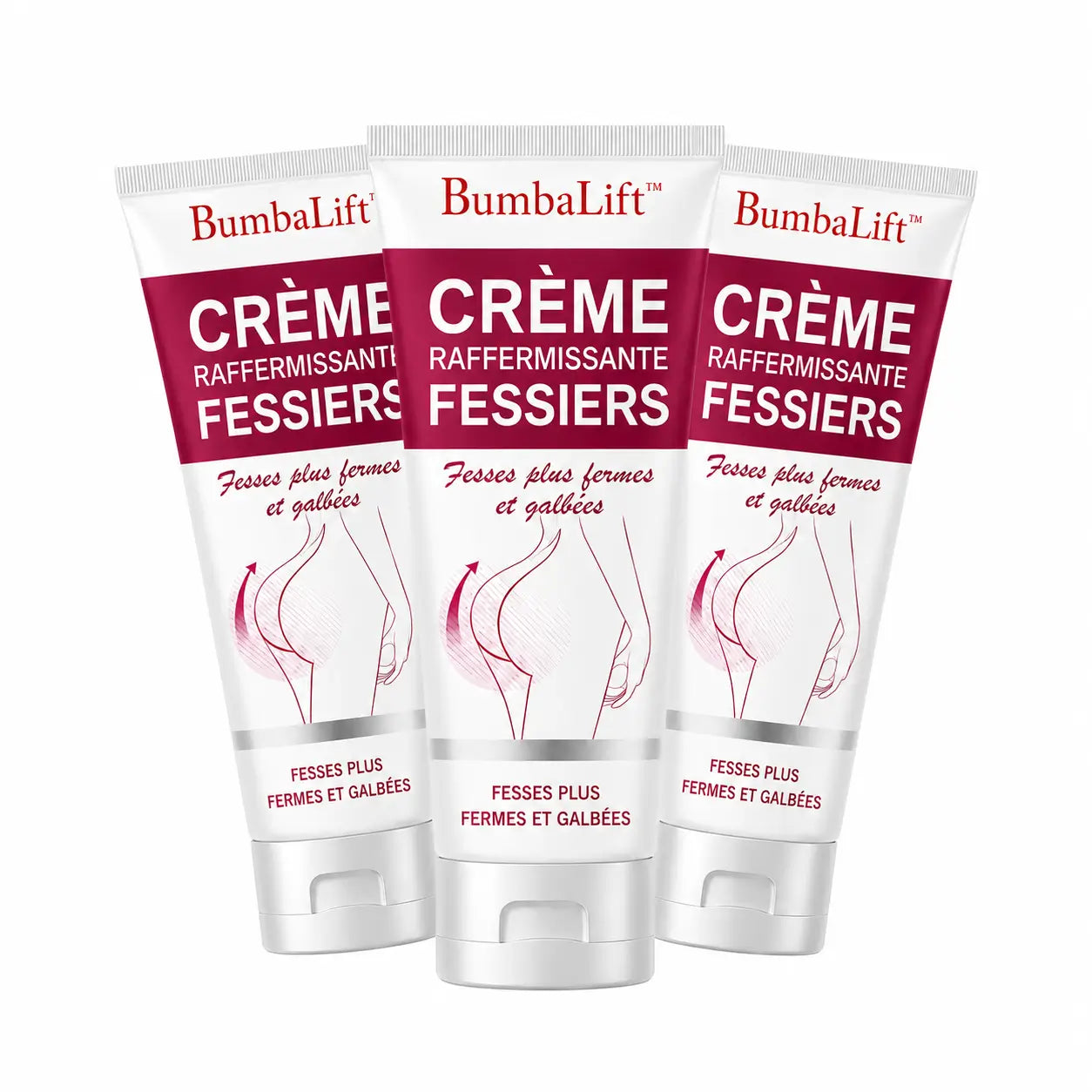 BumbaLift™ Crème Raffermissante Fessiers | Galbez vos courbes et raffermissez votre peau dès les premières applications !