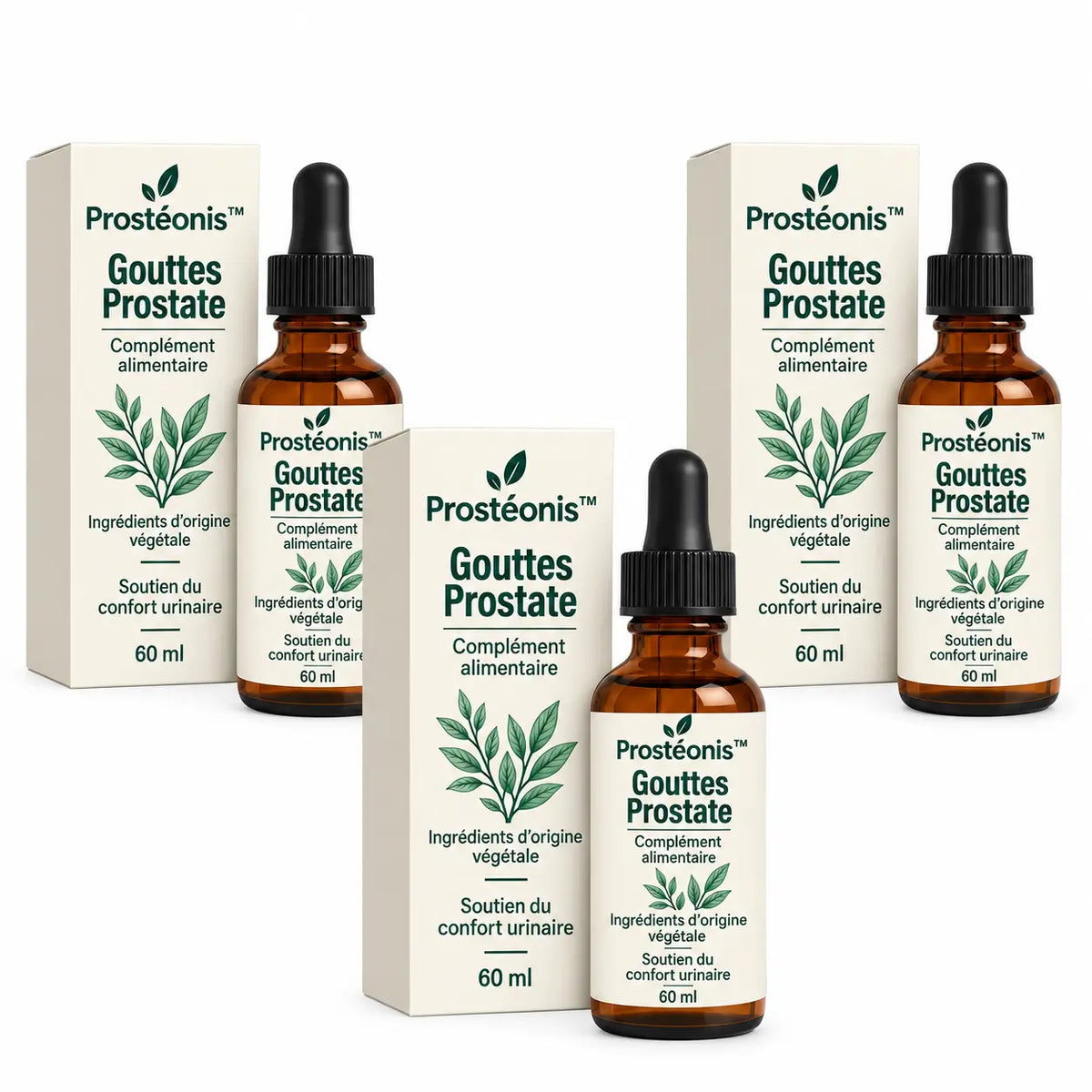 Prostéonis™ Gouttes Prostate | Retrouvez un jet puissant et dormez enfin toute la nuit sans interruption !