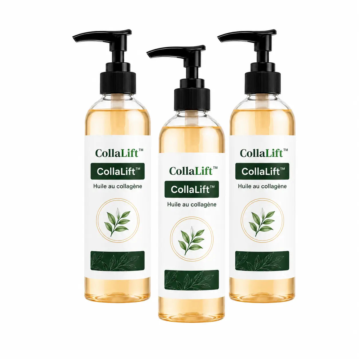 CollaLift™ Huile au collagène | Raffermit et lifte la peau relâchée jusqu’à 98 % en 24 heures !
