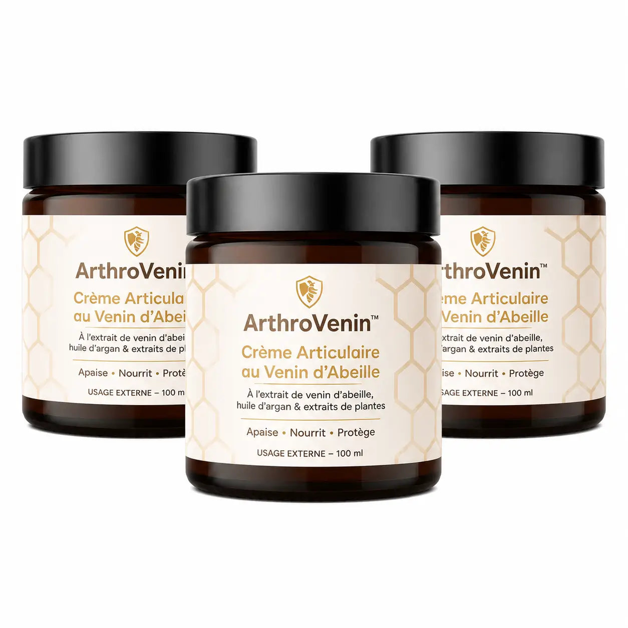 ArthroVenin™ Crème Articulaire au Venin d’Abeille | Pour des articulations sans douleur et une meilleure mobilité !