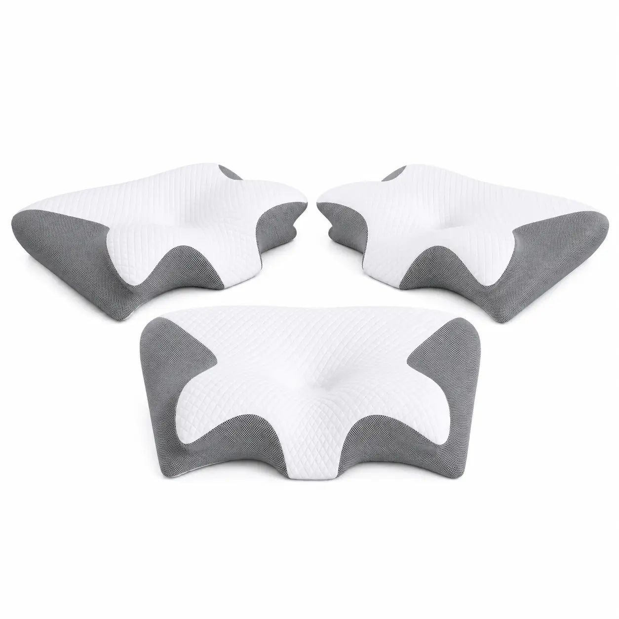 Cervélio™ Oreiller Cervical à Mémoire de Forme | Retrouvez des nuits sans douleurs en 3 minutes !