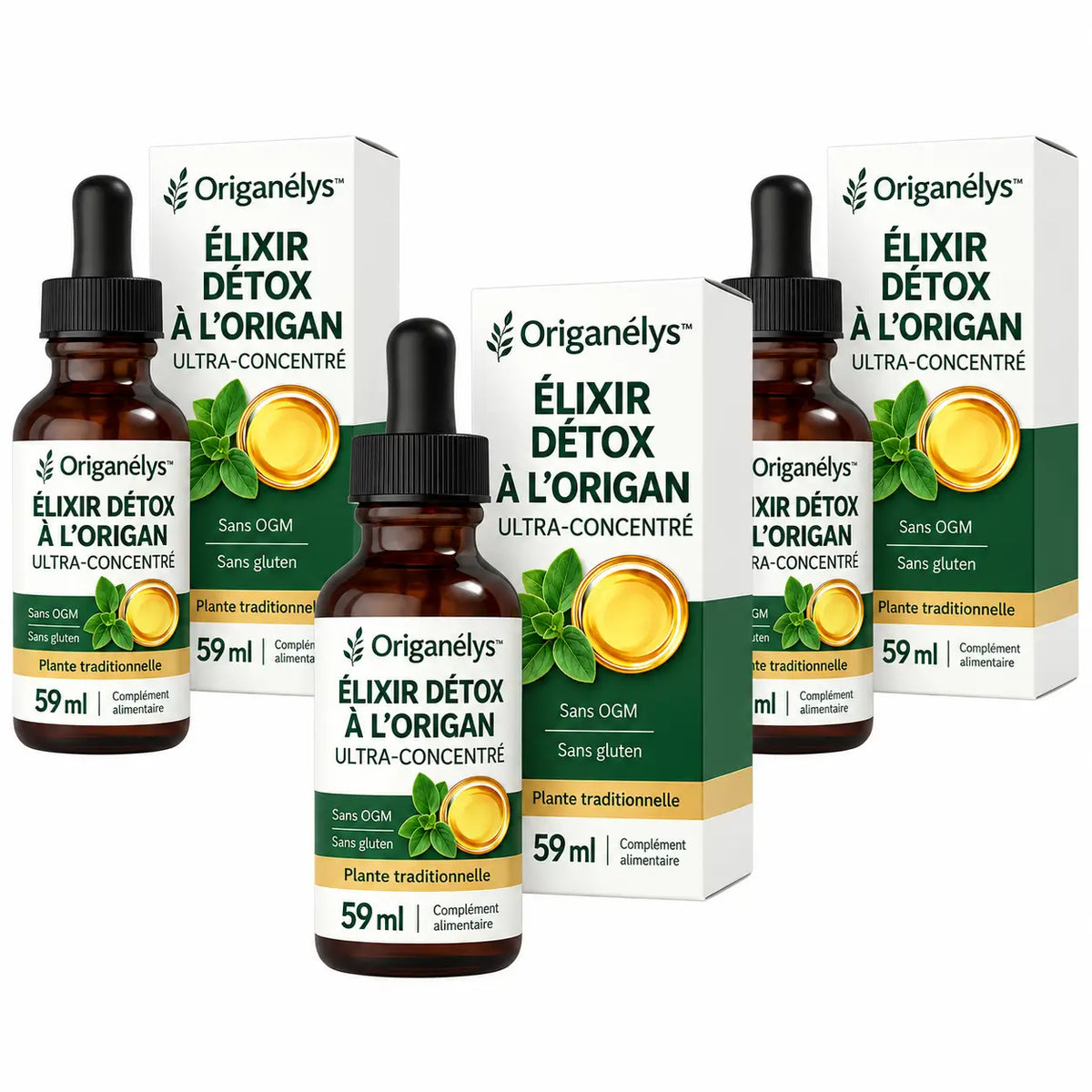 Origanélys™ Élixir Détox à l’Origan Ultra-Concentré | Perdez 3 kg de toxines en seulement 48 heures !
