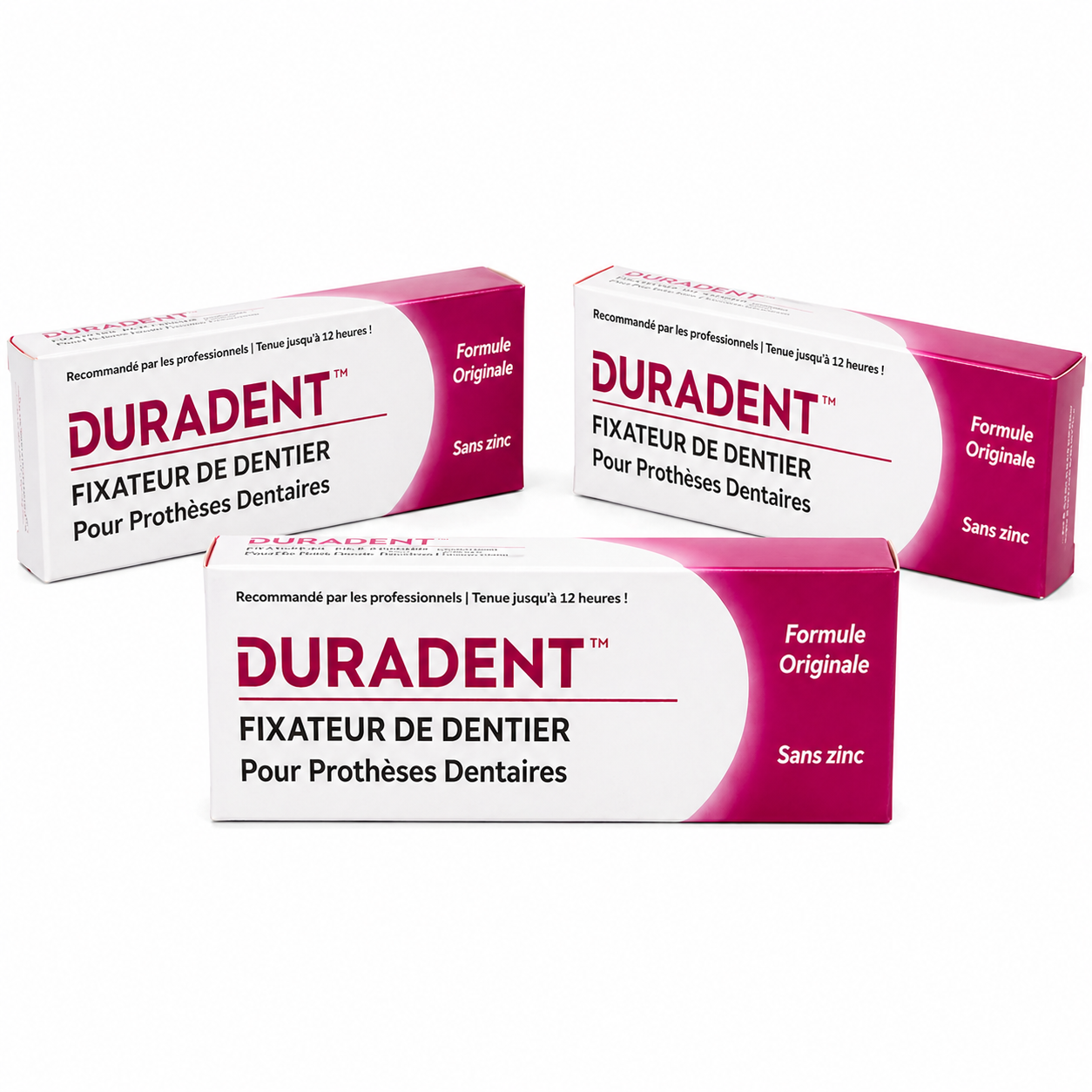 DuraDent™ Fixateur de Dentier | Fixez votre prothèse comme du roc jusqu'à 4 jours d'affilée !