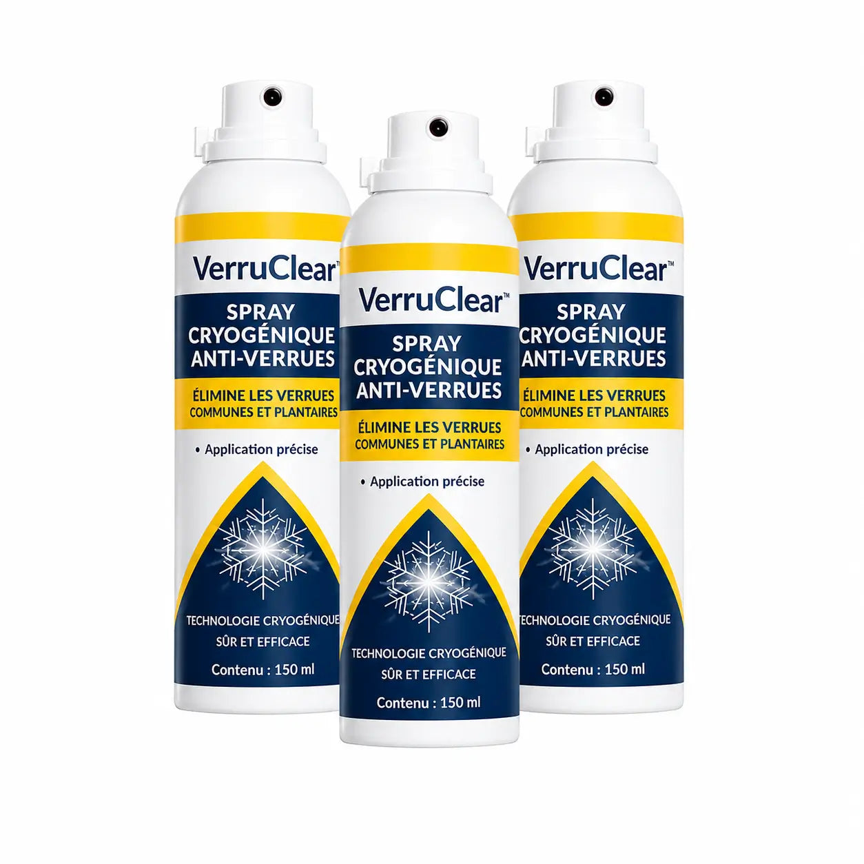 VerruClear™ Spray Cryogénique Anti-Verrues | Élimine les verrues tenaces et adoucit la peau en 7 jours !
