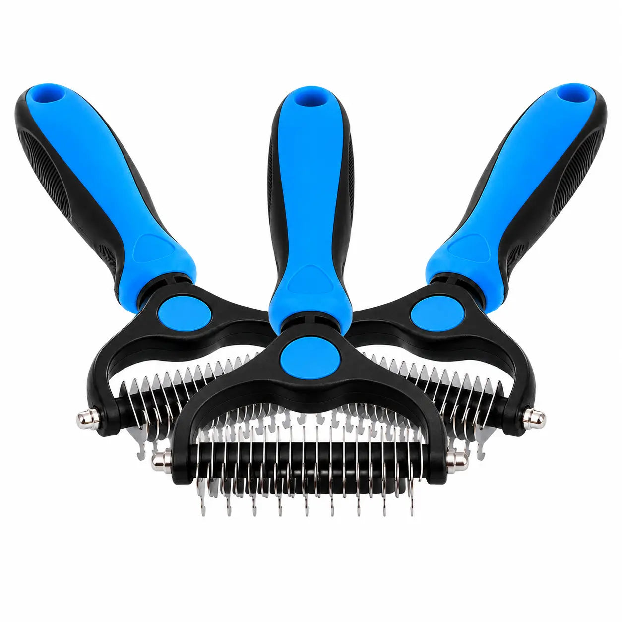 PoilZen™ Brosse Anti-Poils & Démêlage 2-en-1 | Retirez les poils morts sans douleur et apaisez le toilettage dès la première séance !