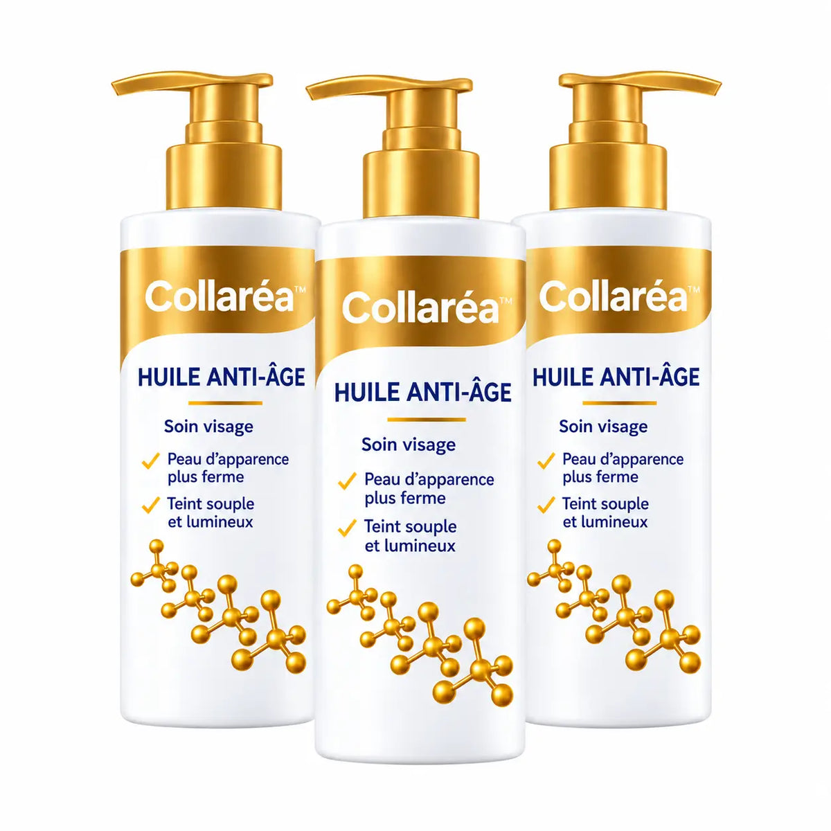 Collaréa™ Huile Anti-Âge | Lifte votre peau et élimine le relâchement jusqu’à 98 % en seulement 24 heures !