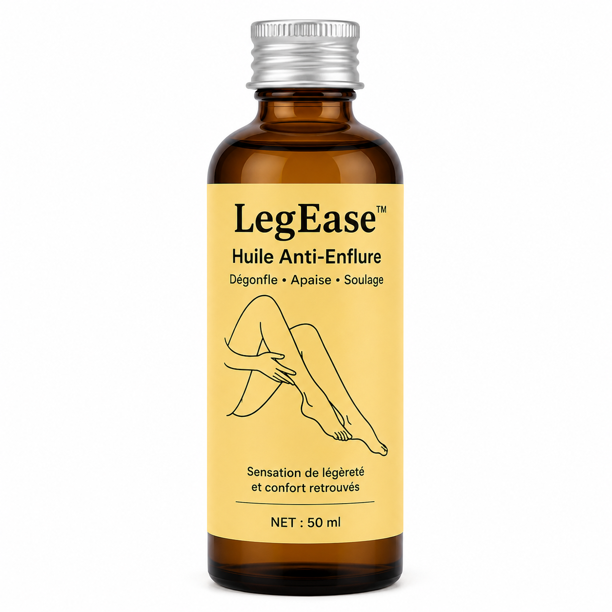 LegEase™ Huile Anti-Enflure | Dégonfle vos jambes lourdes en 7 jours seulement!