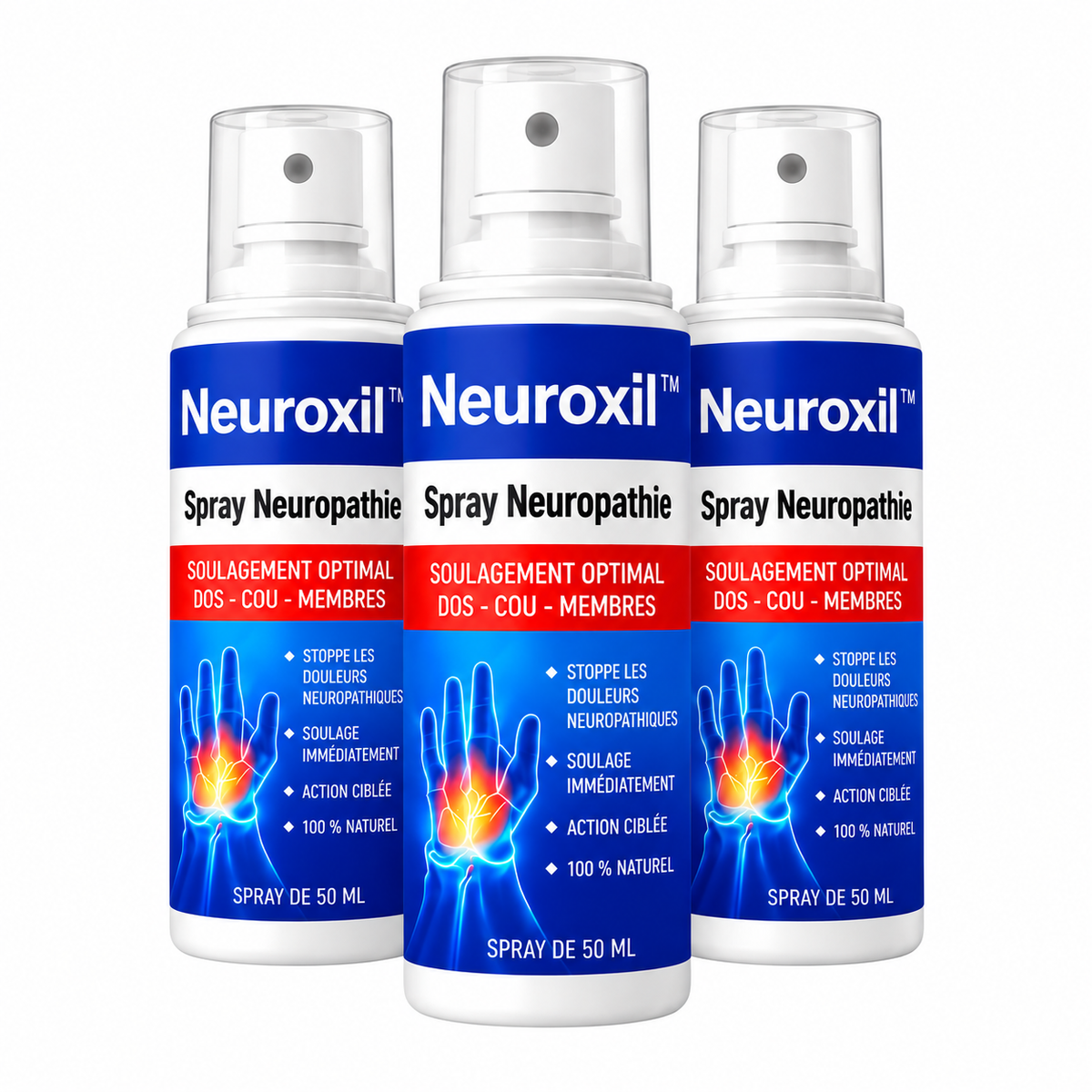 Neurélis™ Spray Neuropathie | Stoppez picotements et engourdissements dès la première application !