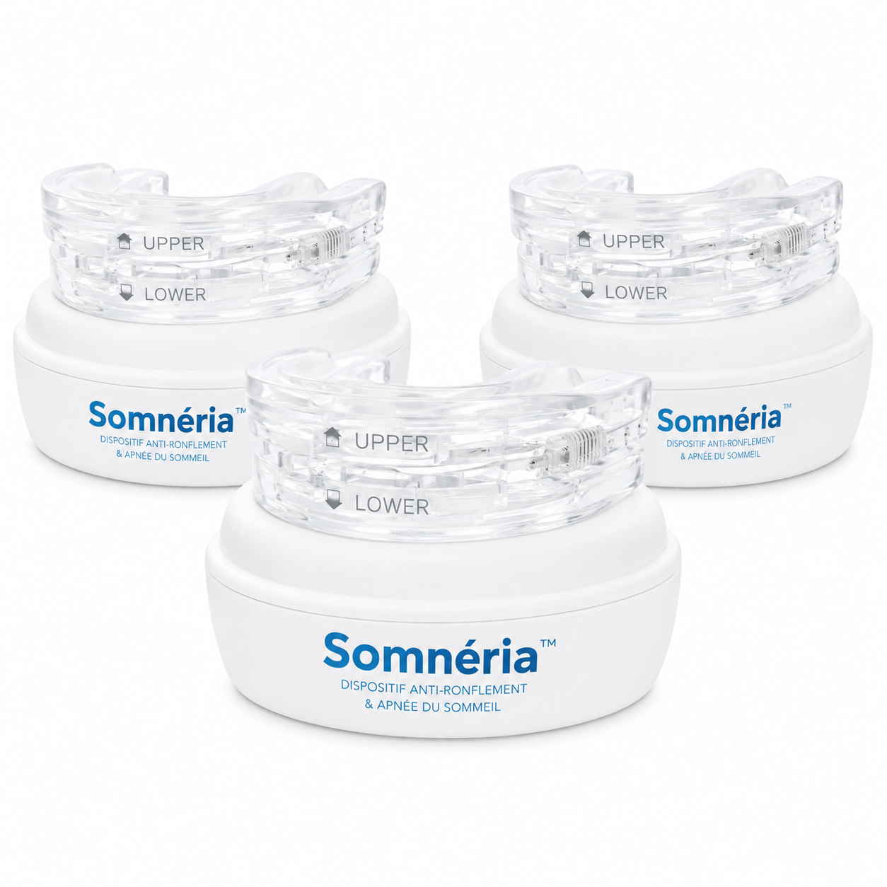 Somnéria™ Dispositif Anti-Ronflement & Apnée du Sommeil | Respirez librement et dormez profondément dès la première nuit !