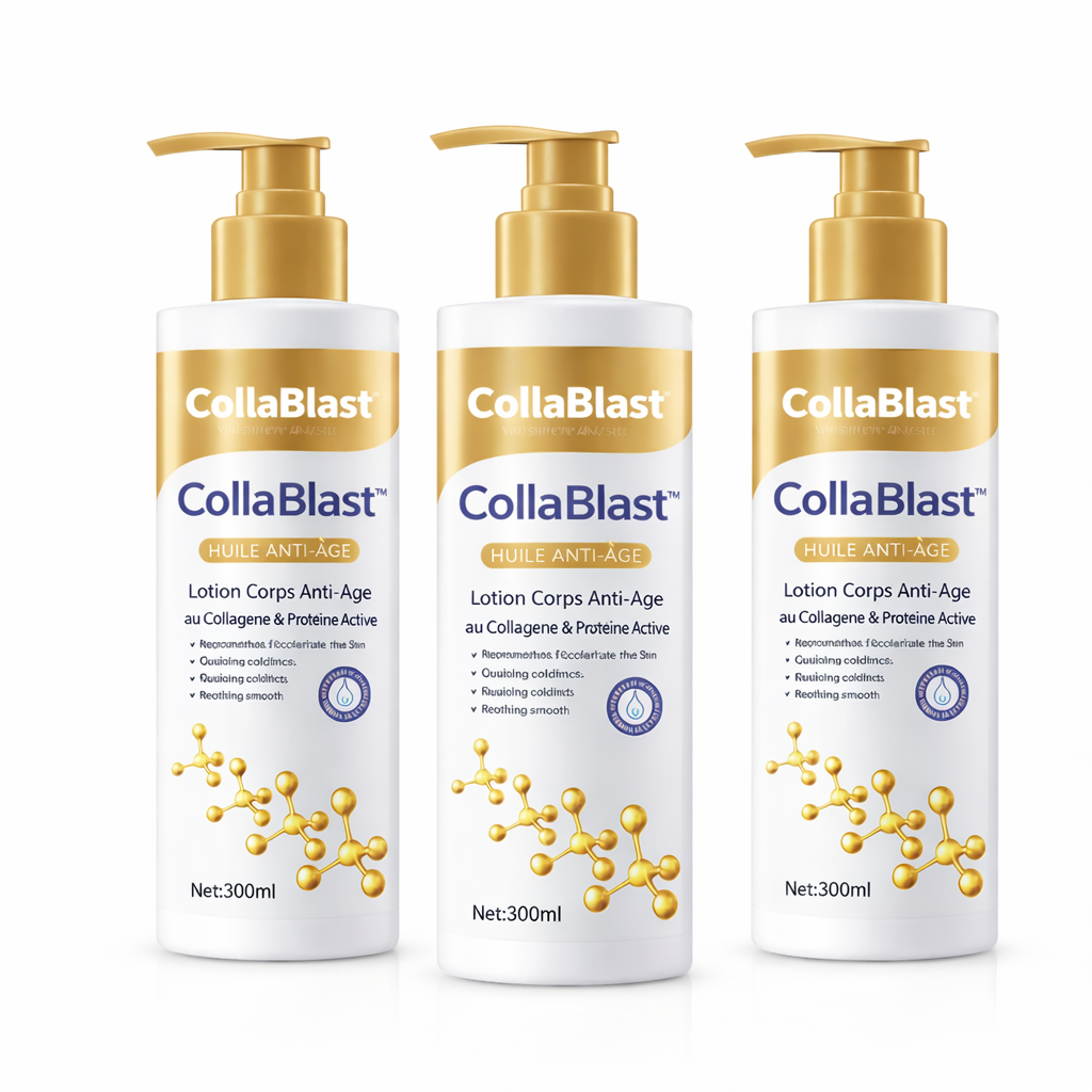 CollaBlast™ Huile Anti-Âge | Lifte votre peau et élimine le relâchement jusqu’à 98 % en seulement 24 heures !