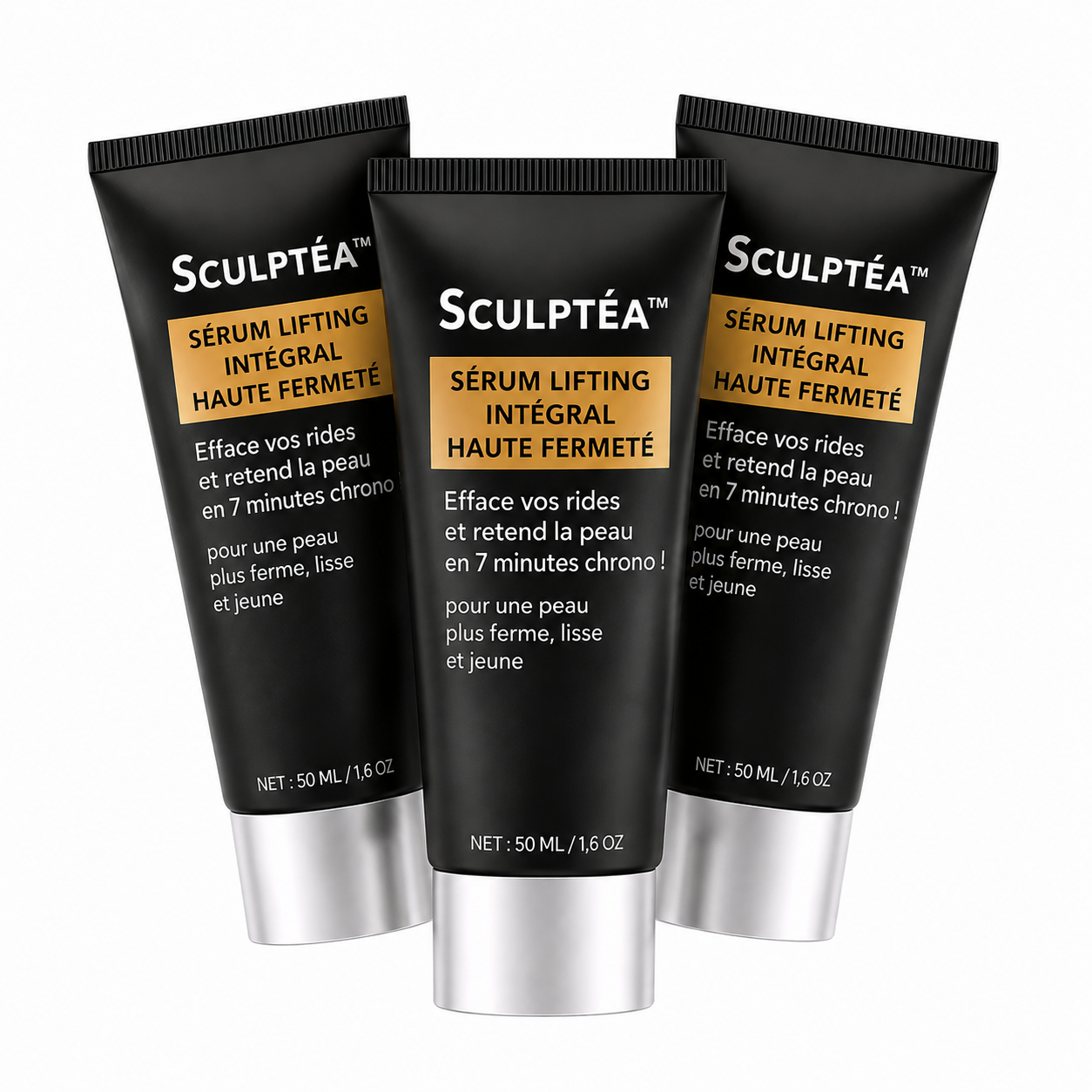 Sculptéa™ Sérum Lifting Intégral Haute Fermeté | Efface vos rides et retend la peau en 7 minutes chrono !