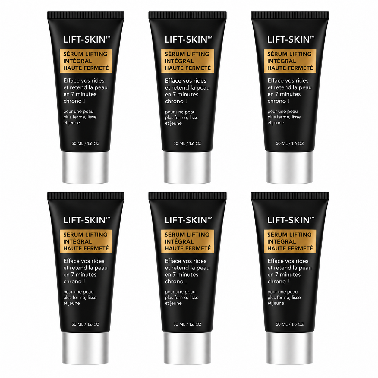 Lift-Skin™ Sérum Lifting Intégral Haute Fermeté | Efface vos rides et retend la peau en 7 minutes chrono !