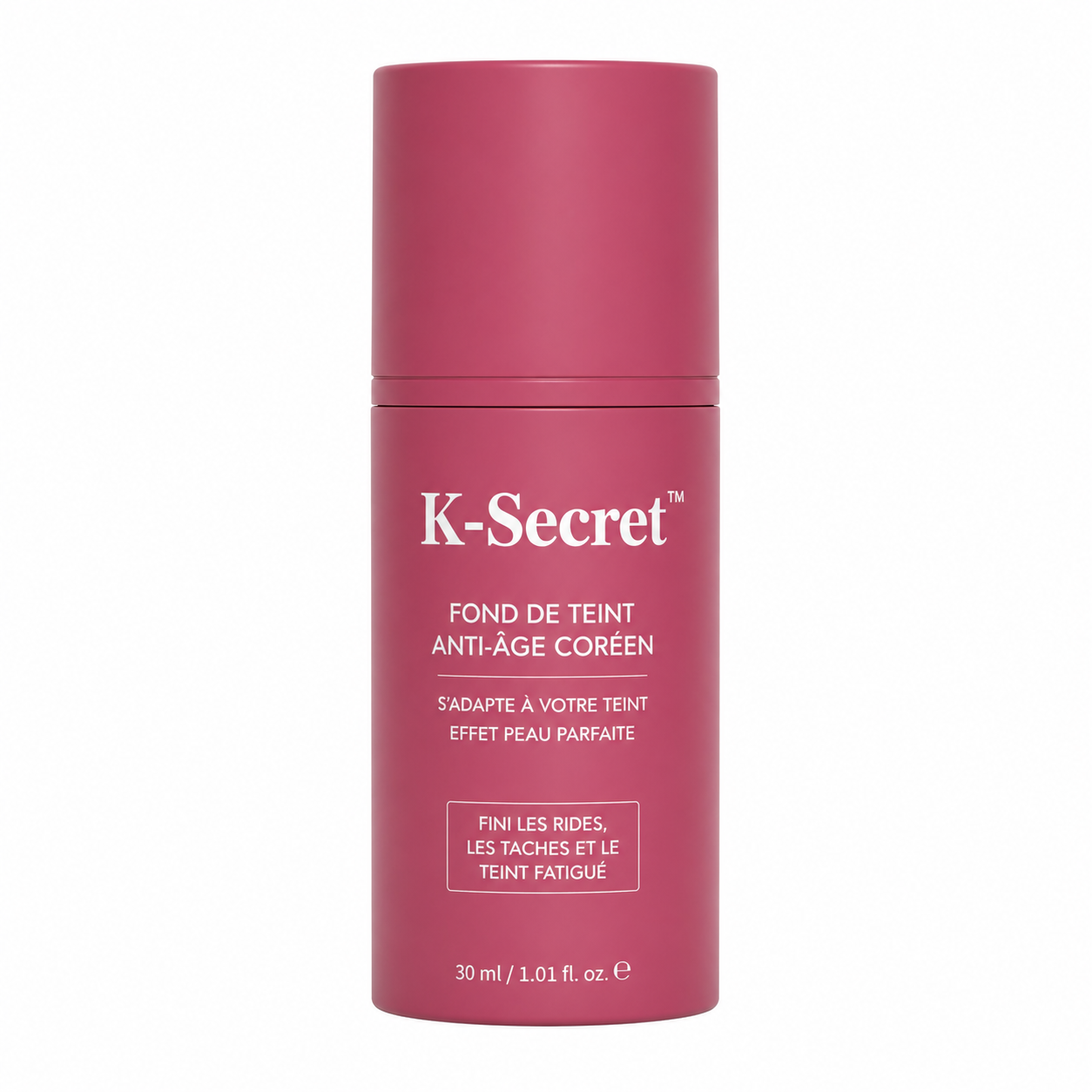 K-Secret™ Fond de Teint Anti-Âge Coréen | Fini les rides, les taches et le teint fatigué : retrouvez une peau éclatante avec une teinte qui s'adapte parfaitement à vous !