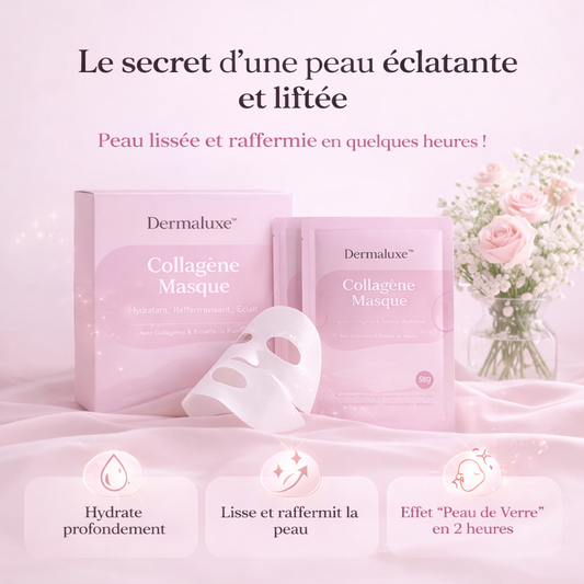 Dermaluxe™ Masque Collagène | Peau lissée et raffermie en quelques heures !