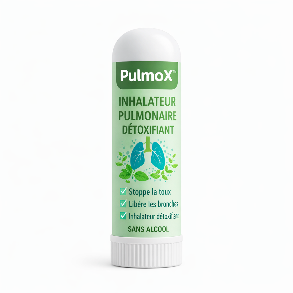 PulmoX™ Inhalateur Pulmonaire Détoxifiant | Détoxifiez vos poumons et respirez librement en 15 minutes !