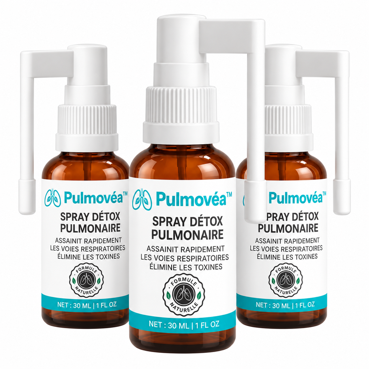 Pulmovéa™ Spray Détox Pulmonaire | Expulse 99% des toxines cachées en seulement 7 jours!