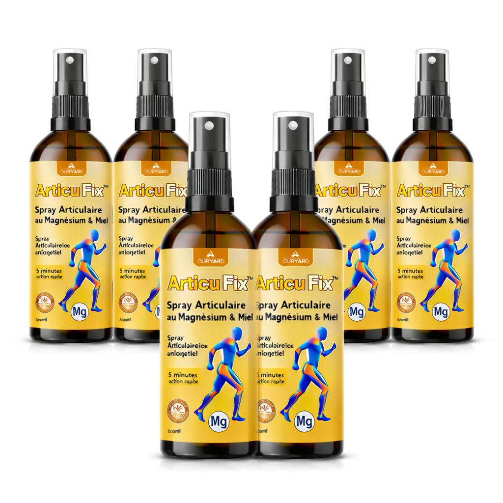 ArticuFix™ Spray Articulaire au Magnésium & Miel | Répare vos articulations et élimine la douleur en 10 minutes !