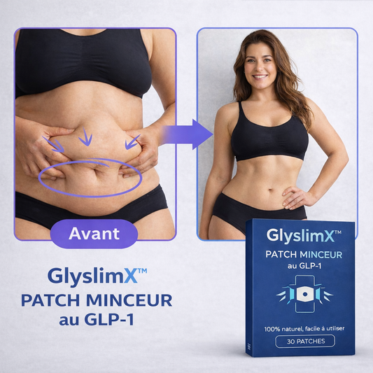 GlyslimX™ Patch Minceur au GLP-1 | Perdez jusqu’à 4,3 kg de graisse en 5 jours !