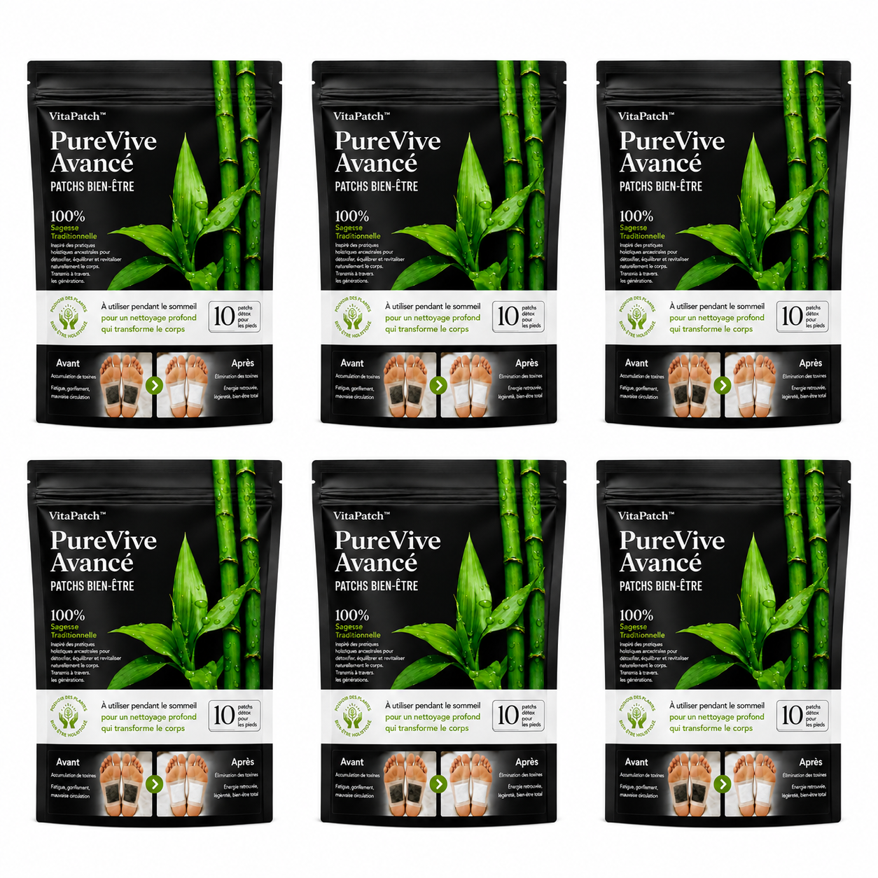 VitaPatch™ Patch Bien-Être Transdermique | Retrouvez énergie, équilibre et vitalité toute la journée, sans gélules ni poudres !