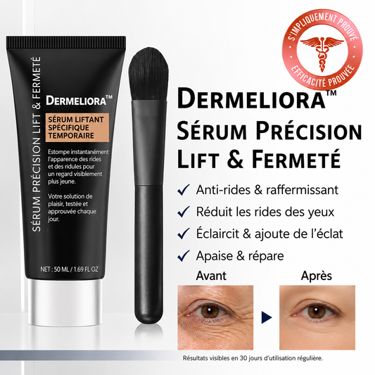 Dermeliora™ Sérum Précision Lift & Fermeté | Efface vos rides et retend la peau en 7 minutes!