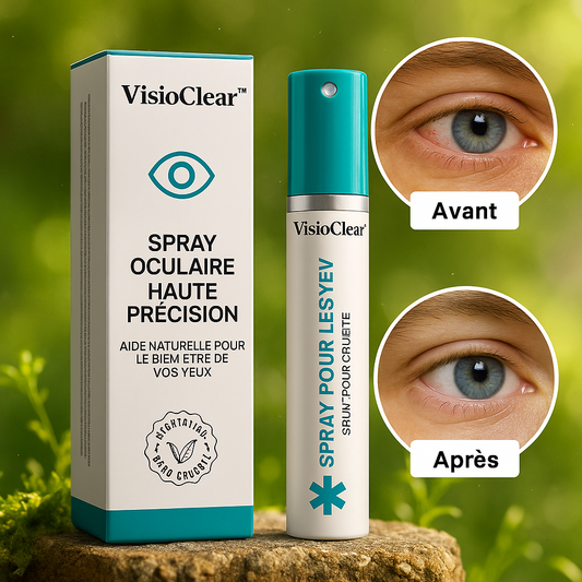 VisioClear™ Spray Oculaire Haute Précision | Restaure une vision parfaite en 5 minutes chrono!