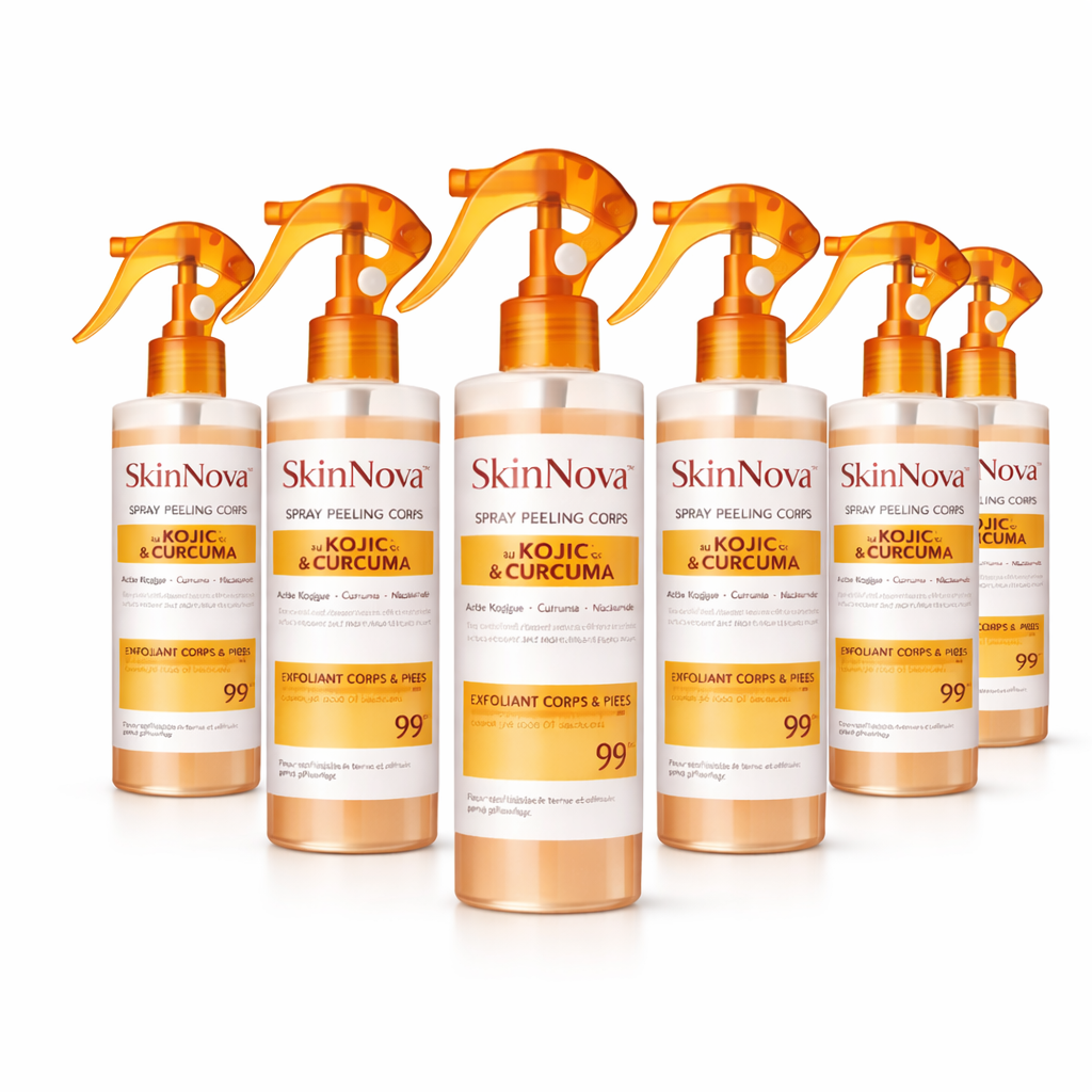 SkinNova™ Spray Peeling Corps au Kojic & Curcuma