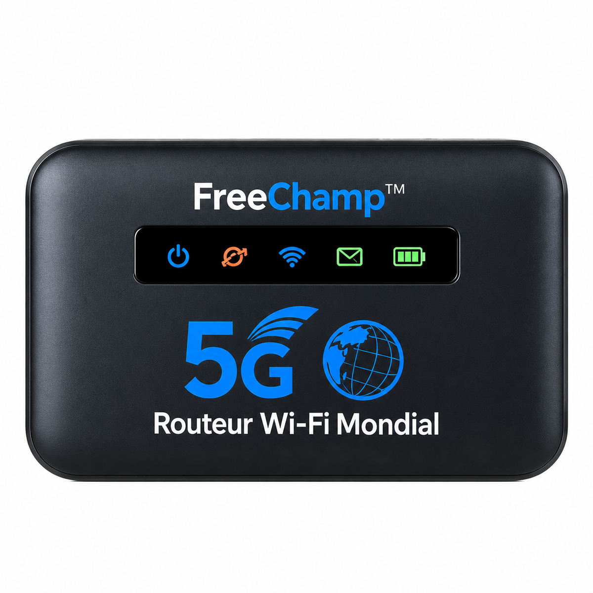 FreeChamp™ Routeur Wi-Fi Mondial | Débloquez un internet ultra-rapide dans plus de 150 pays en moins de 5 secondes !
