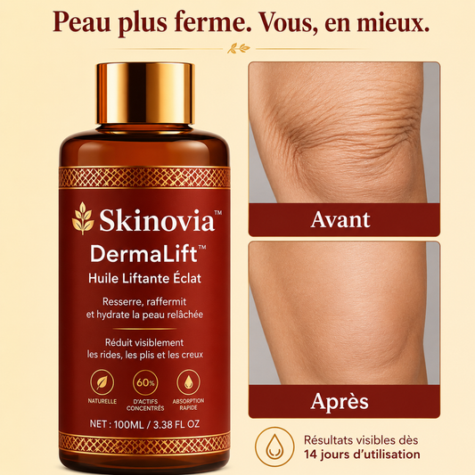 Skinovia™ Huile Lifting Éclair | Raffermit une peau flasque en 24h chrono!
